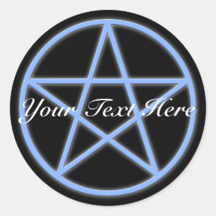 Sticker Rond Pentacle de Falln Pagan