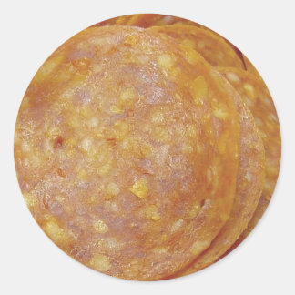 Sticker Rond Pepperoni