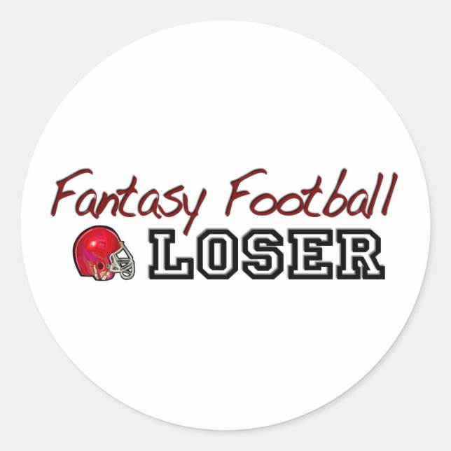 Sticker Rond Perdant de football Imaginaire (Devant)