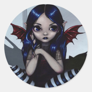 Sticker Rond "Perdu...Sticker .but Not Worry"