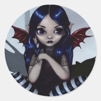 Sticker Rond "Perdu...Sticker .but Not Worry"