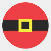 Père Noël Belly Belt Buckle Funny Christmas Holida