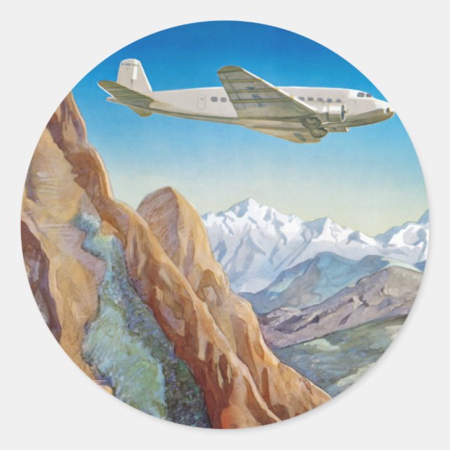 Sticker Rond Pérou des Incas (Devant)