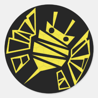 Sticker Rond perséphone bee-peb