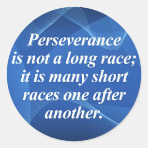 Sticker Rond Persévérance