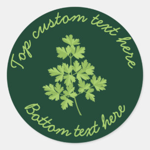 Sticker Rond Persil
