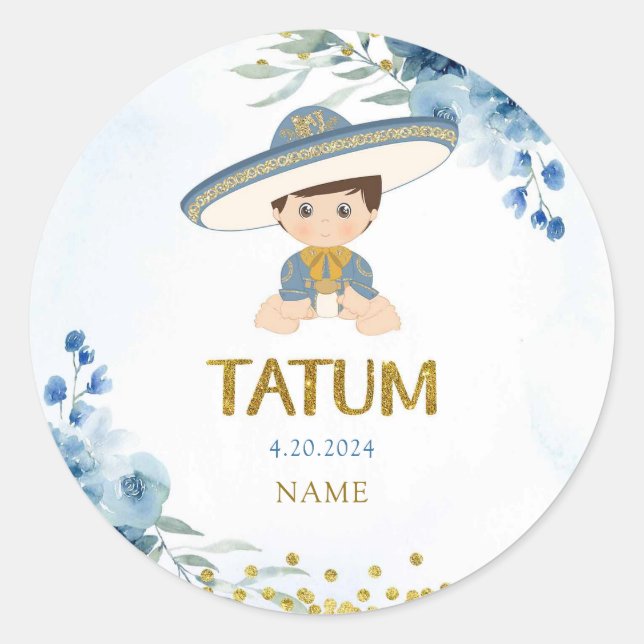 STICKER ROND PERSONNALISÉ (Devant)