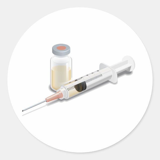 Sticker Rond Personnaliser (Devant)