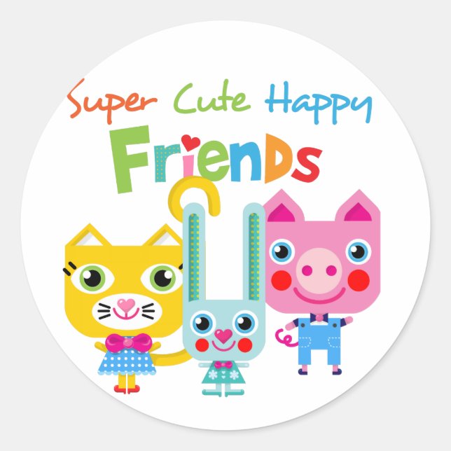 Sticker Rond Personnaliser (Devant)