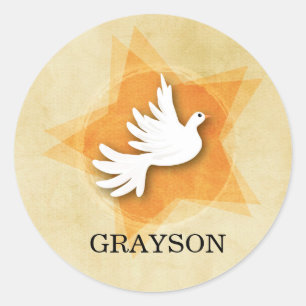 Sticker Rond Personnaliser Confirmation Félicitations Cadeau Co