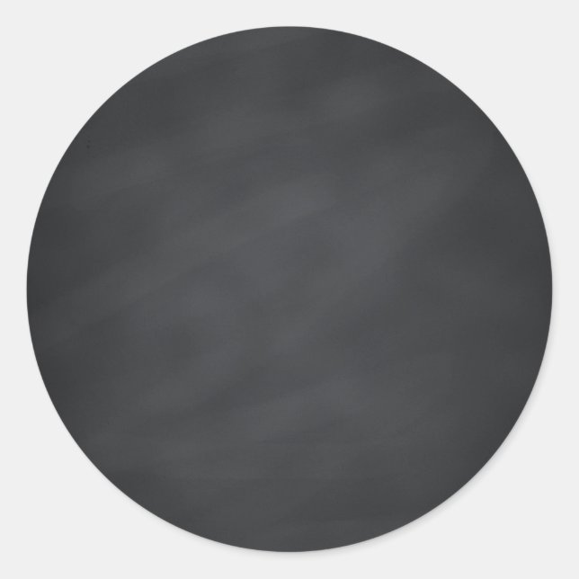 Sticker Rond Personnaliser de tableau de bord vierge Texte de c (Devant)