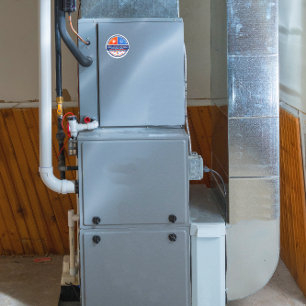 Sticker Rond Personnaliser HVAC Company Furnace AC Unit Advert