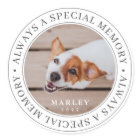 Pet Memorial Toujours une mémoire spéciale Photo m