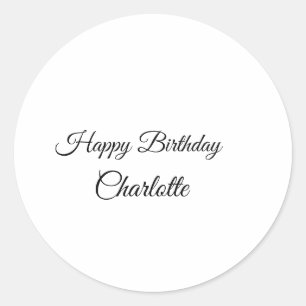 STICKER ROND PETIT ANNIVERSAIRE DE CUTIE