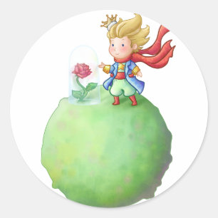 Sticker Rond Petit Prince