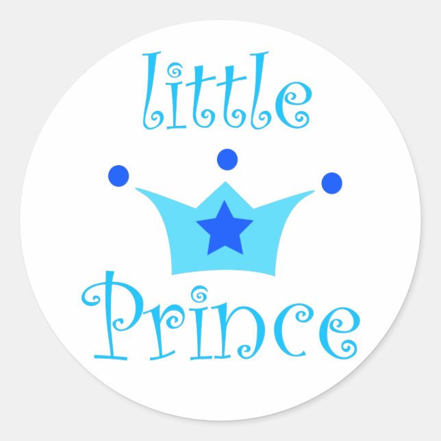 Sticker Rond petit prince (Devant)