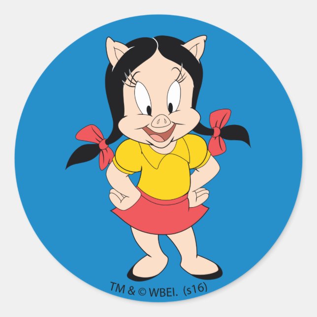 Sticker Rond Petunia Classic Petunia (Devant)