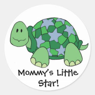 Sticker Rond Peu d'étoile de la maman !