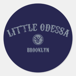Sticker Rond Peu d'Odessa