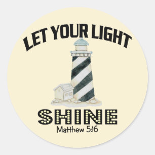 Sticker Rond Phare
