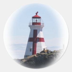 Sticker Rond Phare est de Quoddy