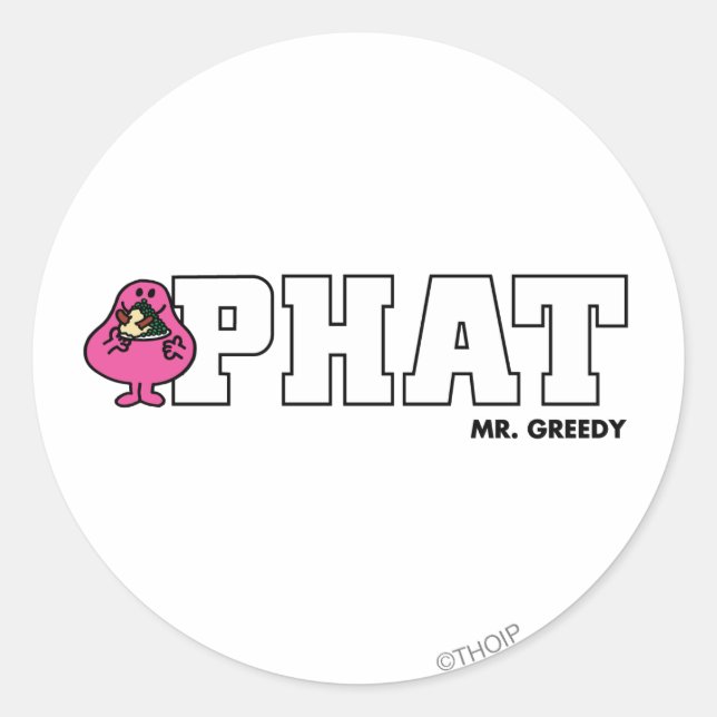 STICKER ROND PHAT (Devant)