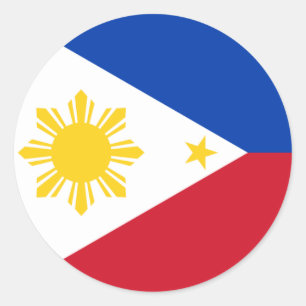 Sticker Rond philippine
