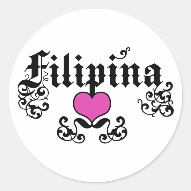 Sticker Rond Philippines (Devant)