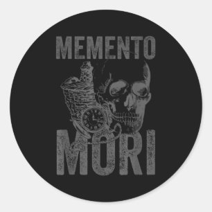 Sticker Rond Philosophie stoïque Gris Hellénistique stoïcisme M
