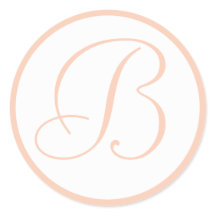 Phoques de l'enveloppe de Mariage monogramme corai