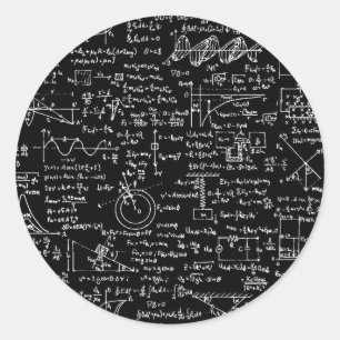 Sticker Rond Physics