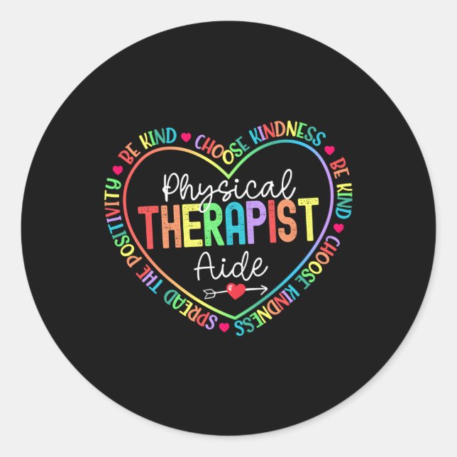 Sticker Rond Physio Physio Physio Physio (Devant)