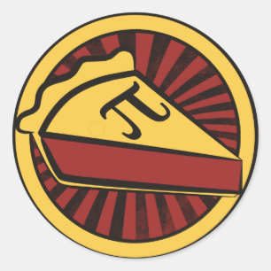 Sticker Rond Pi Jour