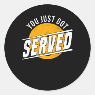 Sticker Rond Pickleball Hobby Player Boucle Pickleball