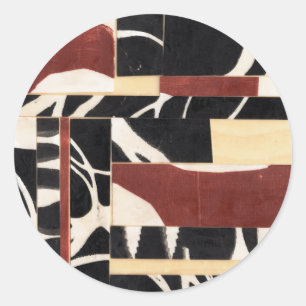 Sticker Rond Pièces et parties II