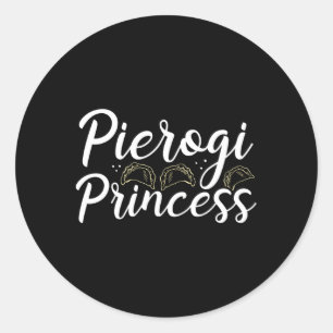 Sticker Rond Pierogi Maker Polonais Pierogies Pologne Pierogi C