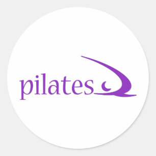 Sticker Rond Pilates Design !
