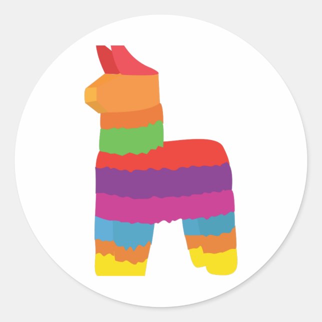 Sticker Rond Pinata (Devant)