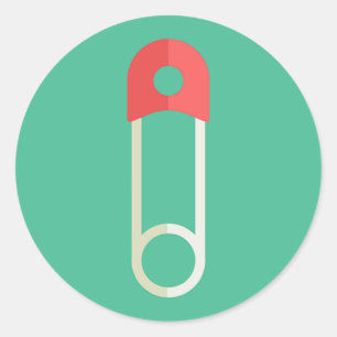 Sticker Rond Pince de couche