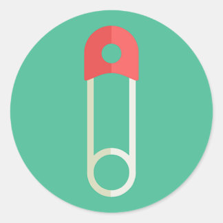 Sticker Rond Pince de couche