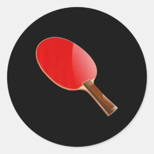 Sticker Rond Ping Pong
