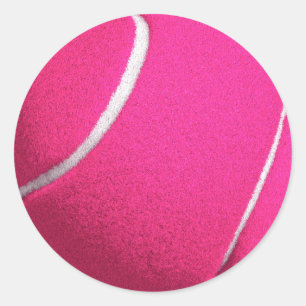 Sticker Rond Pink Tennis