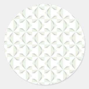 Sticker Rond Pinwheels de Silver