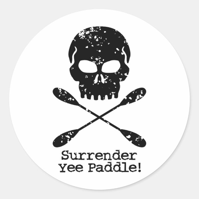 Sticker Rond Pirate (Devant)