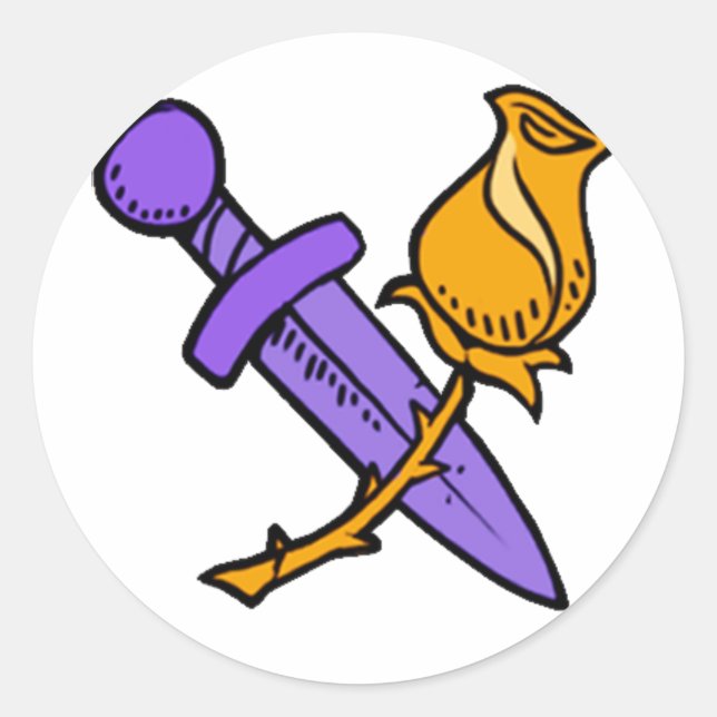 Sticker Rond Pirate101 Swashbuckler (Devant)