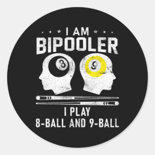 Sticker Rond Piscine À Pipooler Piscine Billard Cool 8 Et 9 L