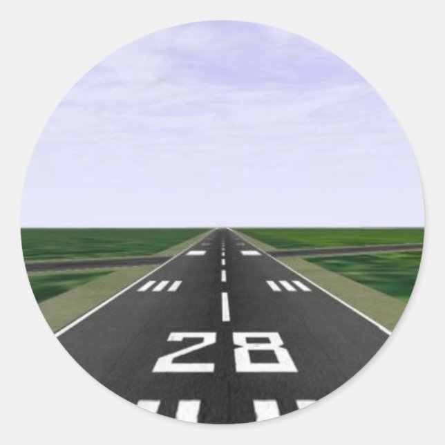 Sticker Rond Piste (Devant)