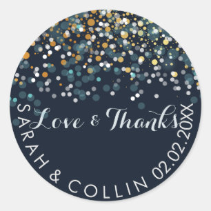 Sticker Rond PixDezines do-it-yourself couleur/fête d'hiver/nei