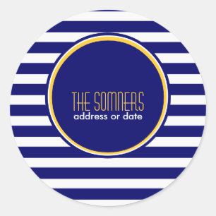 Sticker Rond PixDezines do-it-yourself couleurs, rayures blanch