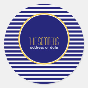 Sticker Rond PixDezines do-it-yourself couleurs, rayures blanch